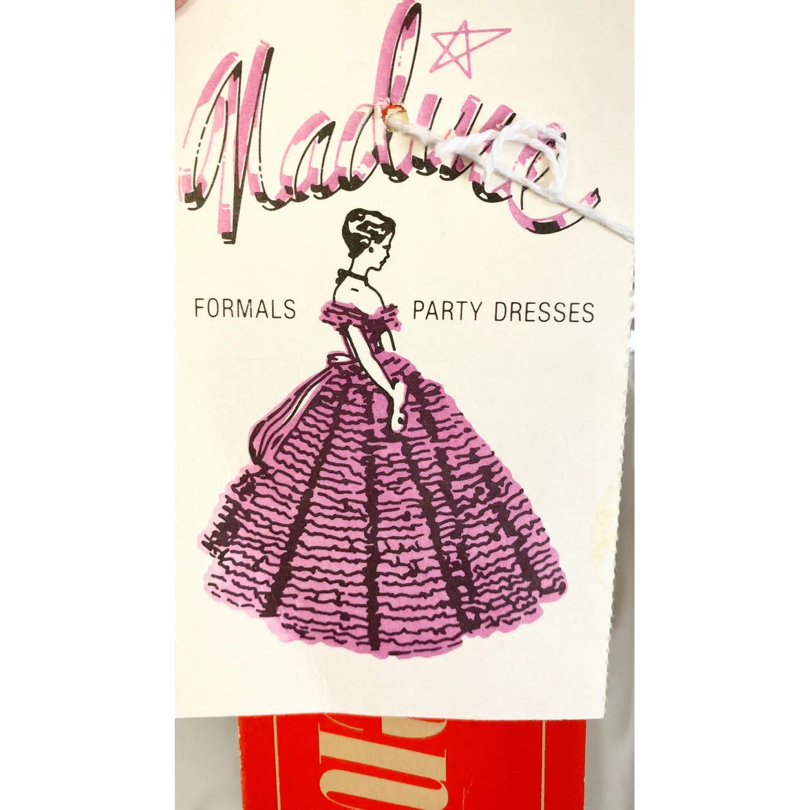Vtg Nadine 70s Prom Queen Strapless  Metallic Silver/White  NWT S Maxi Elegant