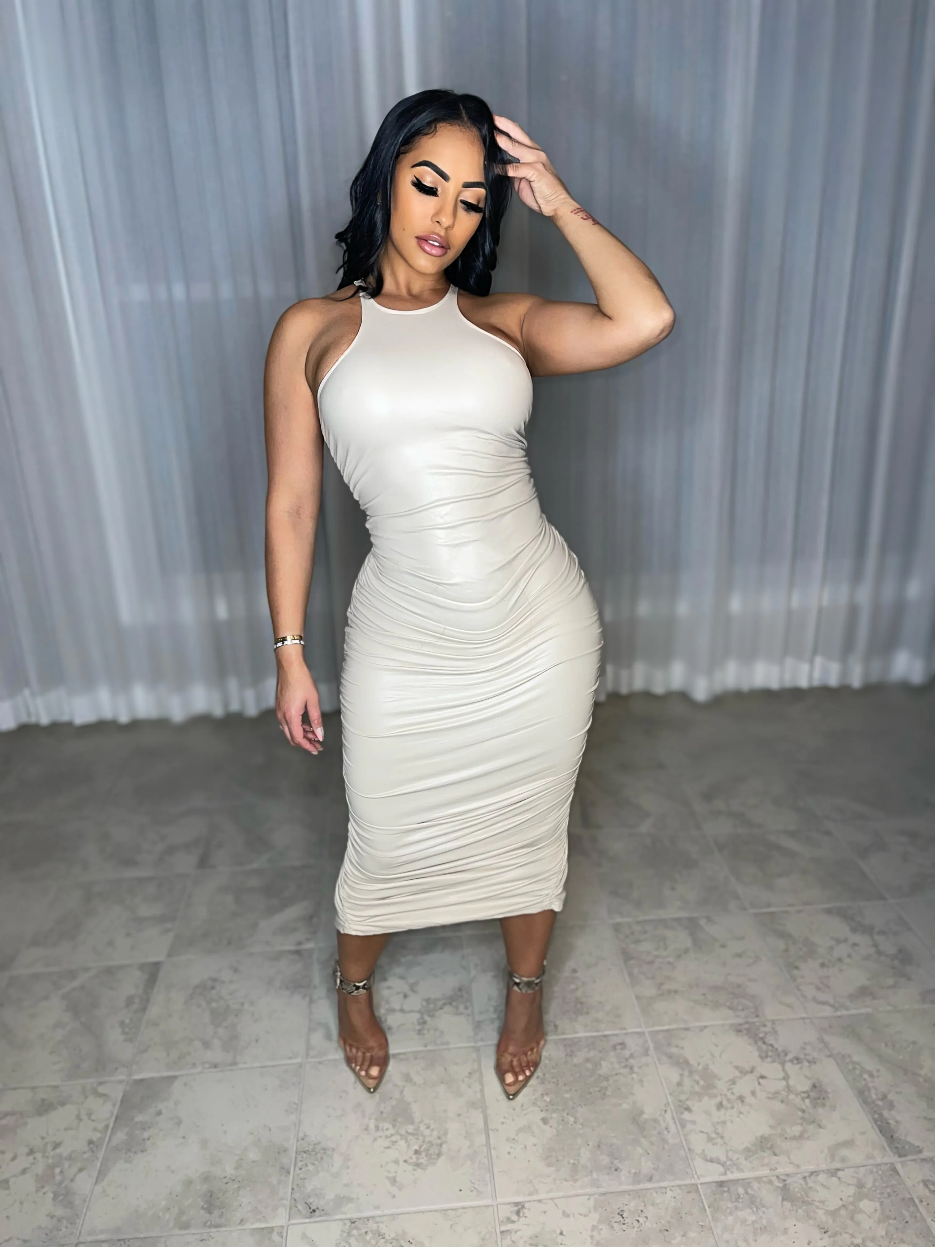 Wet on Wednesday MIDI tank dress
