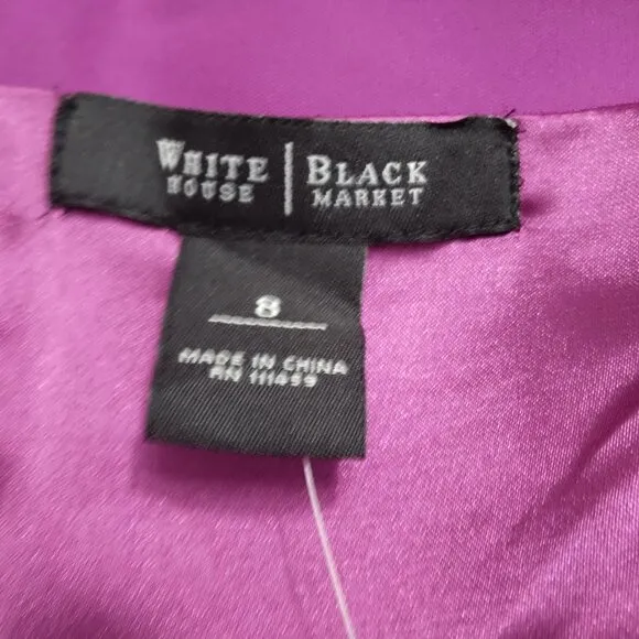 WHBM | NWT Very Berry Perfect Form Sheath Dress | Size 8