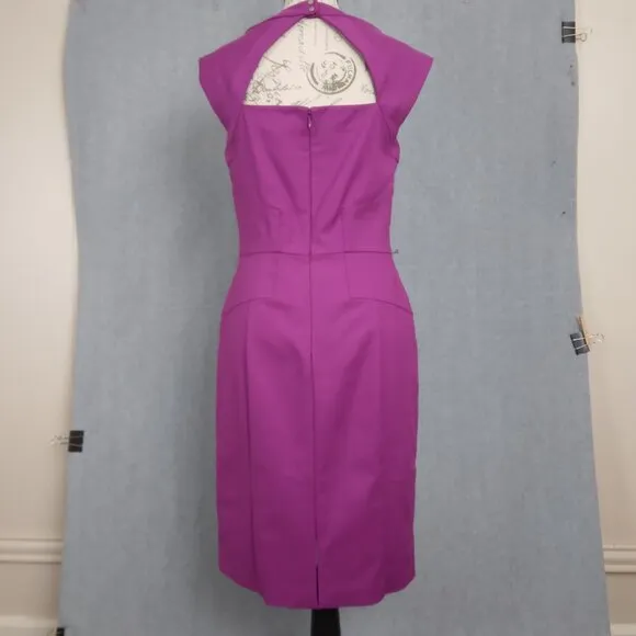 WHBM | NWT Very Berry Perfect Form Sheath Dress | Size 8