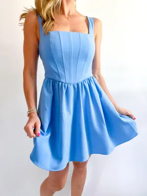 Whisper Corset Mini Dress