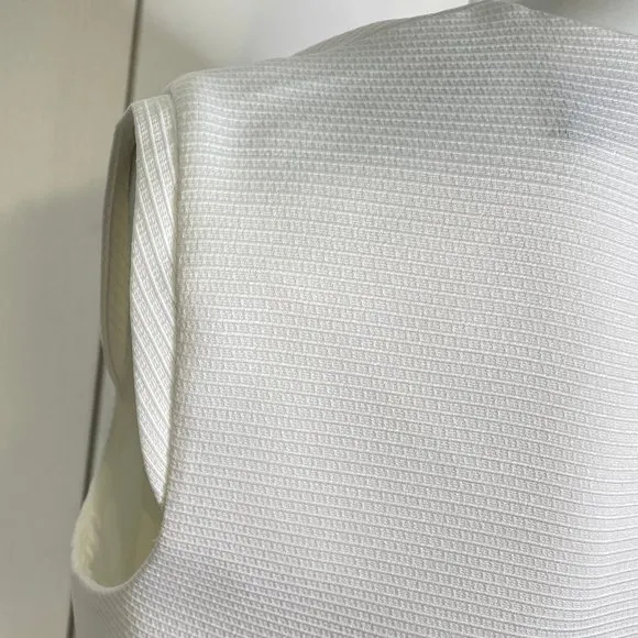 White TAHARI-LEVINE STUDIO Sheath Dress Sz 4 NWOT!