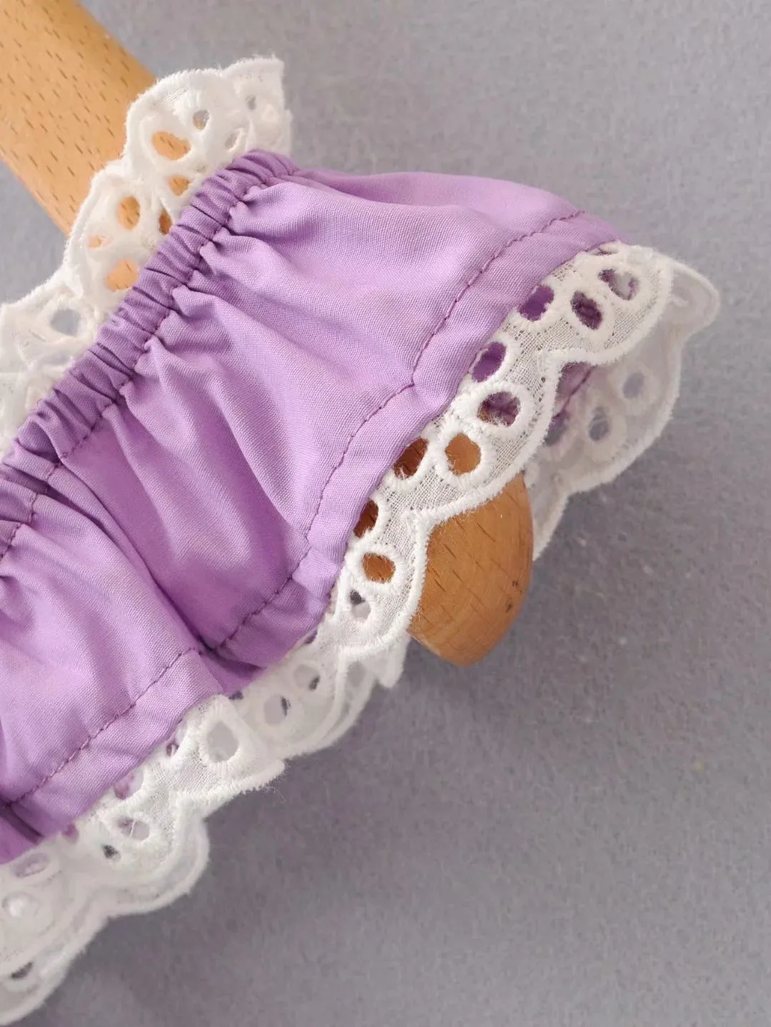 Women's new tie rope lace short shirt European and American style navel lace top