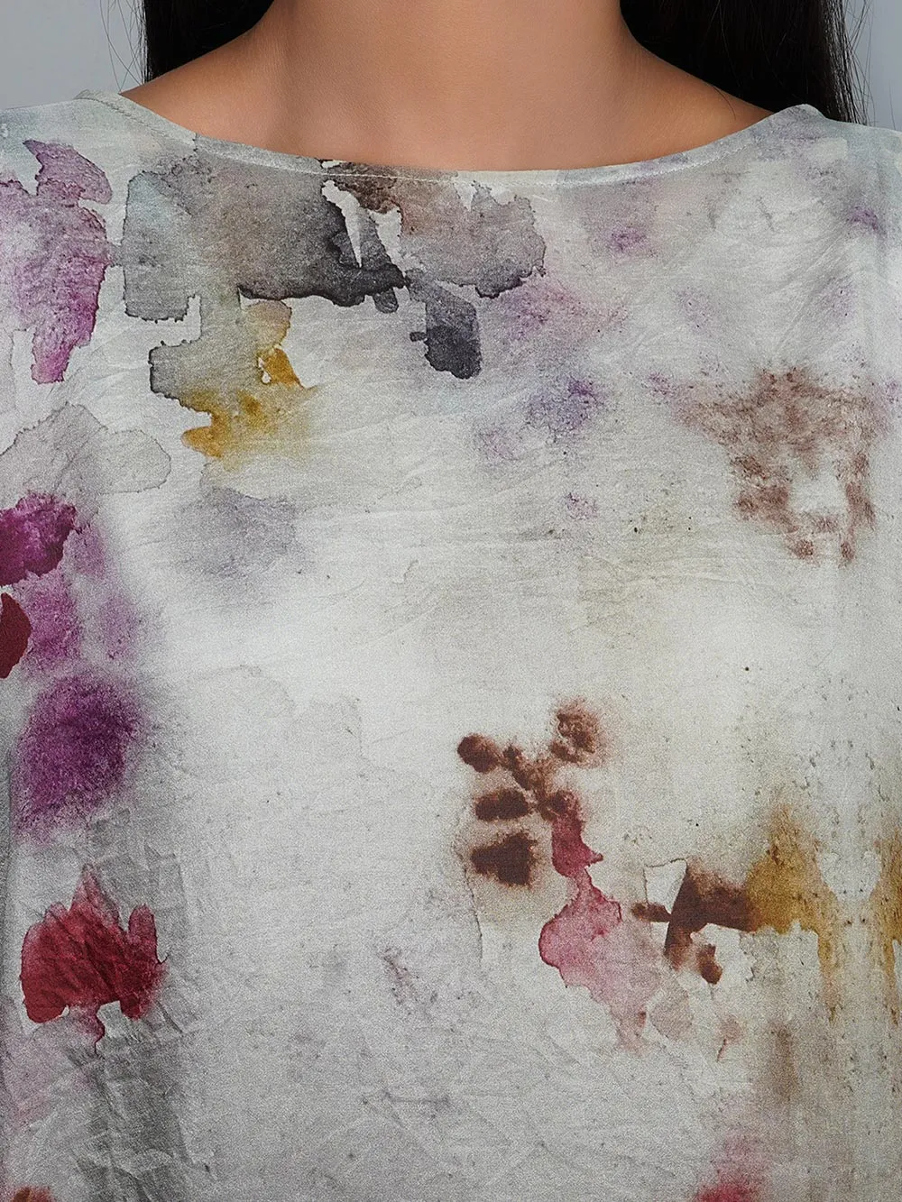 Yavi   I   Printed Silk Dress