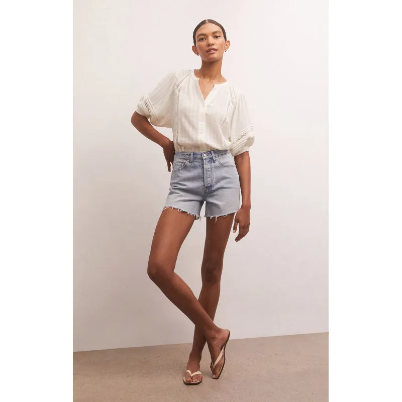 Z Supply Elliot Lace Inset Top