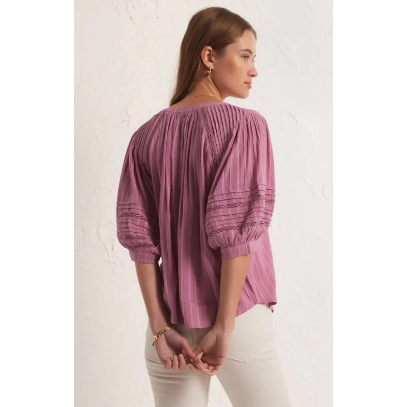 Z Supply Elliot Lace Inset Top