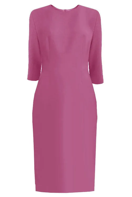 Zurich Sheath Dress with 3/4 Sleeves