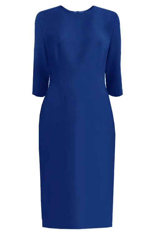 Zurich Sheath Dress with 3/4 Sleeves