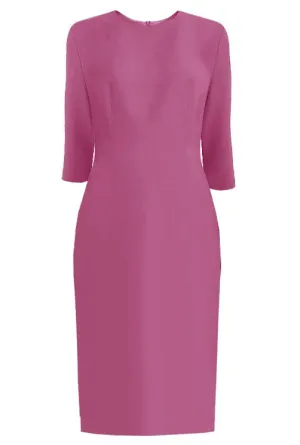 Zurich Sheath Dress with 3/4 Sleeves