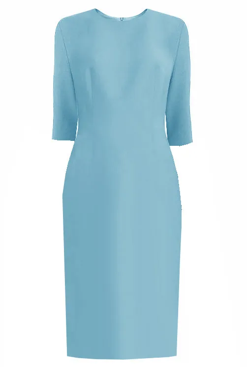 Zurich Sheath Dress with 3/4 Sleeves